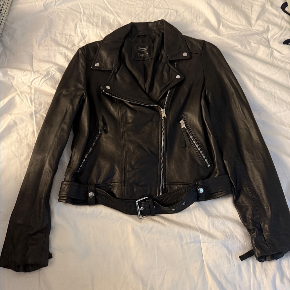 Zara Faux Leather Jacket
